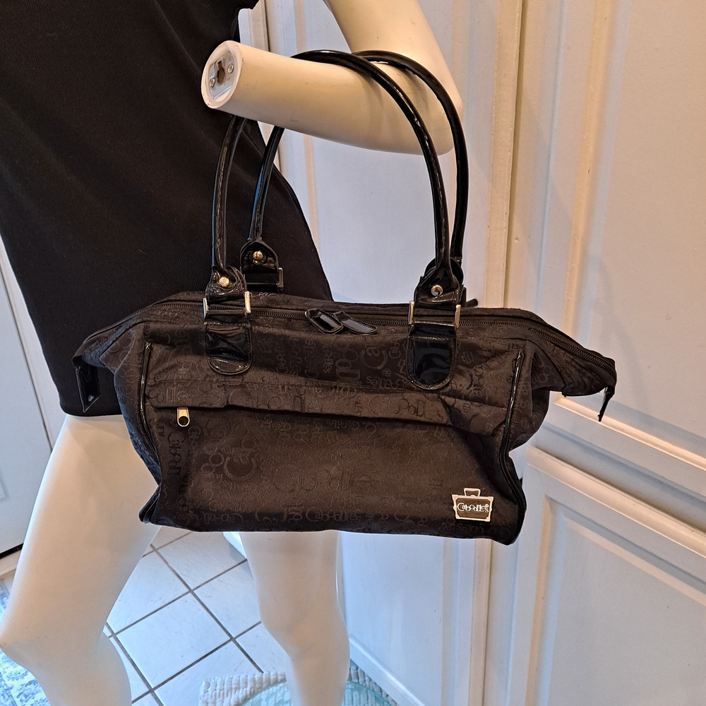 Caboodles Black Envy It Makeup Travel Cosmetic Bag